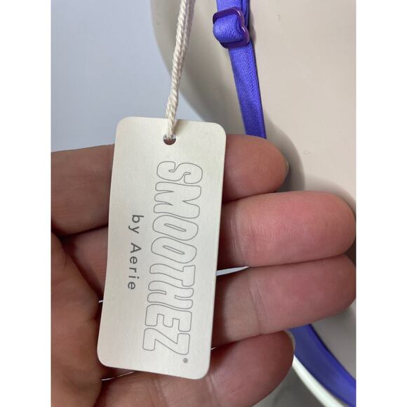 Smoothez by Aerie Women's Size 32D Balconette Bra Blue Mesh Sheer Underwire NWT - Picture 7 of 7